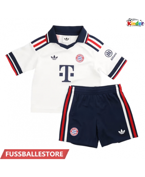 Günstige Bayern Munich Ismael Saibari #34 Auswärts Trikotsatzt Kinder 2026-27 Kurzarm (+ Kurze Hosen)